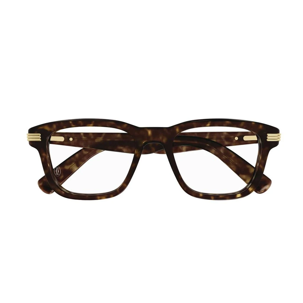 Cartier Eyewear Cartier Ct0444o Première De Cartier 003 Havana Glasses 1
