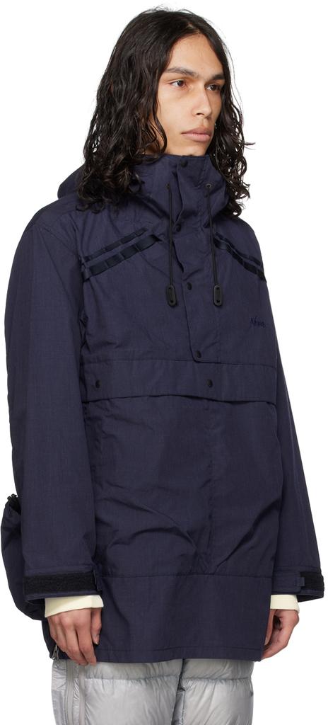 NANGA Navy Takibi Coat