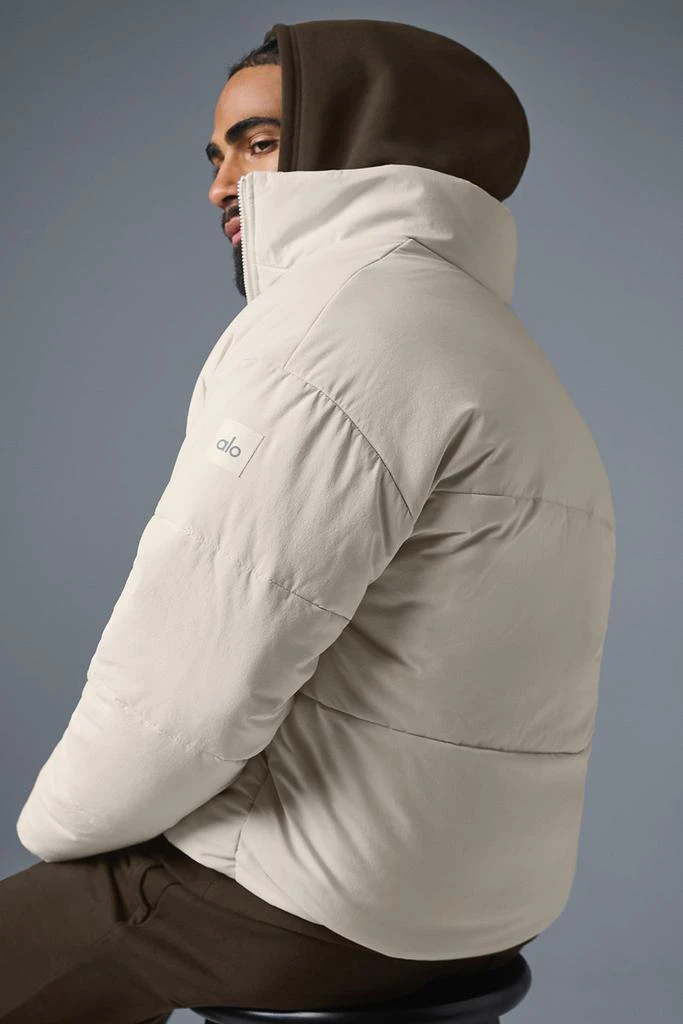 Alo Stretch Woven Street Puffer - Bone 3