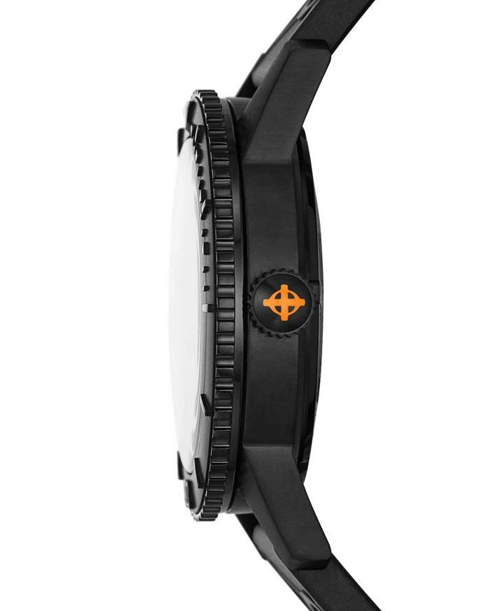 ZODIAC Compression Diver Automatic Rubber Strap Watch, 40mm 4