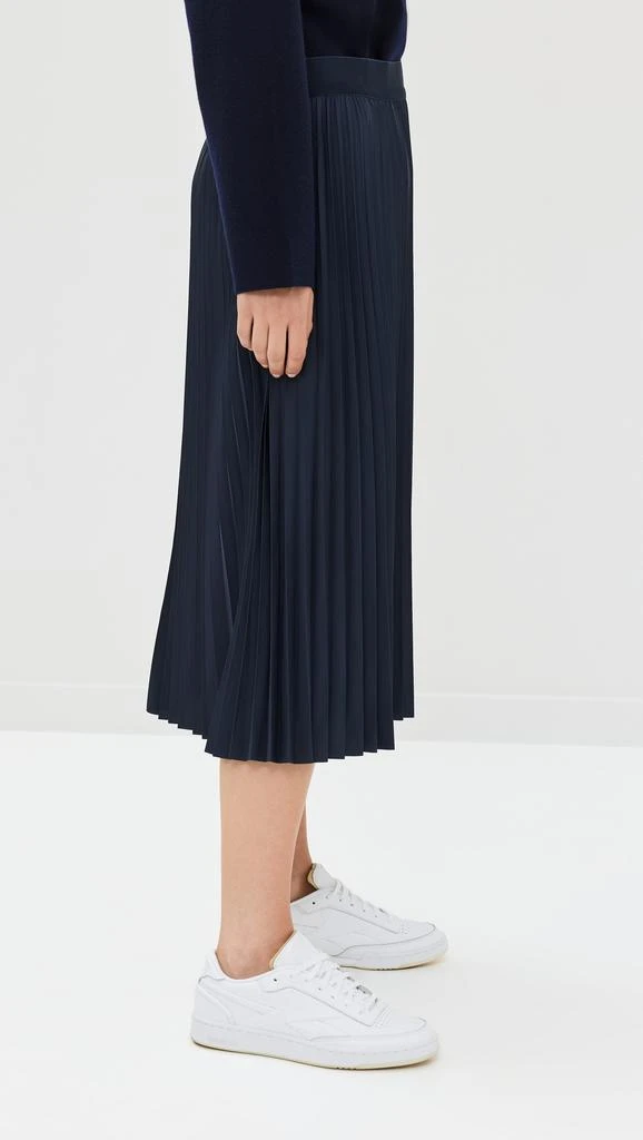 Tibi Nylon Pleating Sunray Pullon Skirt 4