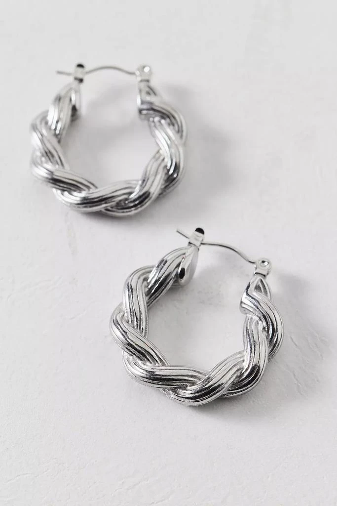 Urban Outfitters Twisted Waterproof Hoop Earring 2