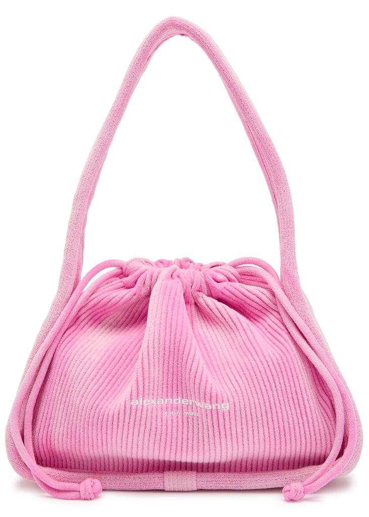 Alexander Wang Pink Corduroy Small Ryan Handbag - Tote Bags Alexander Wang Pink Corduroy Small Ryan Handbag - Tote Bags
