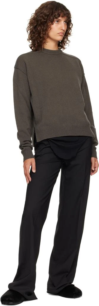 Rick Owens Black Pillow Granola Sandals 5