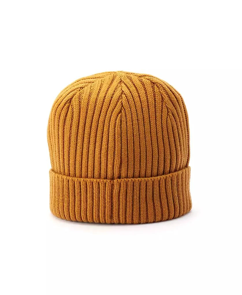 Timberland Men's Embroidered Logo Patch Ribbed Cuff Beanie 2