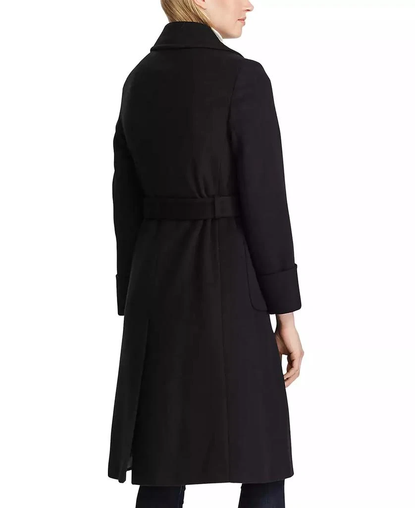 Ralph Lauren Women's Wool-Blend Belted Wrap Coat 2