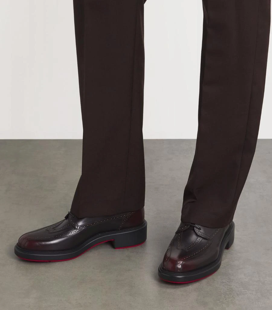 Christian Louboutin Danilou Calf Leather Brogues 2