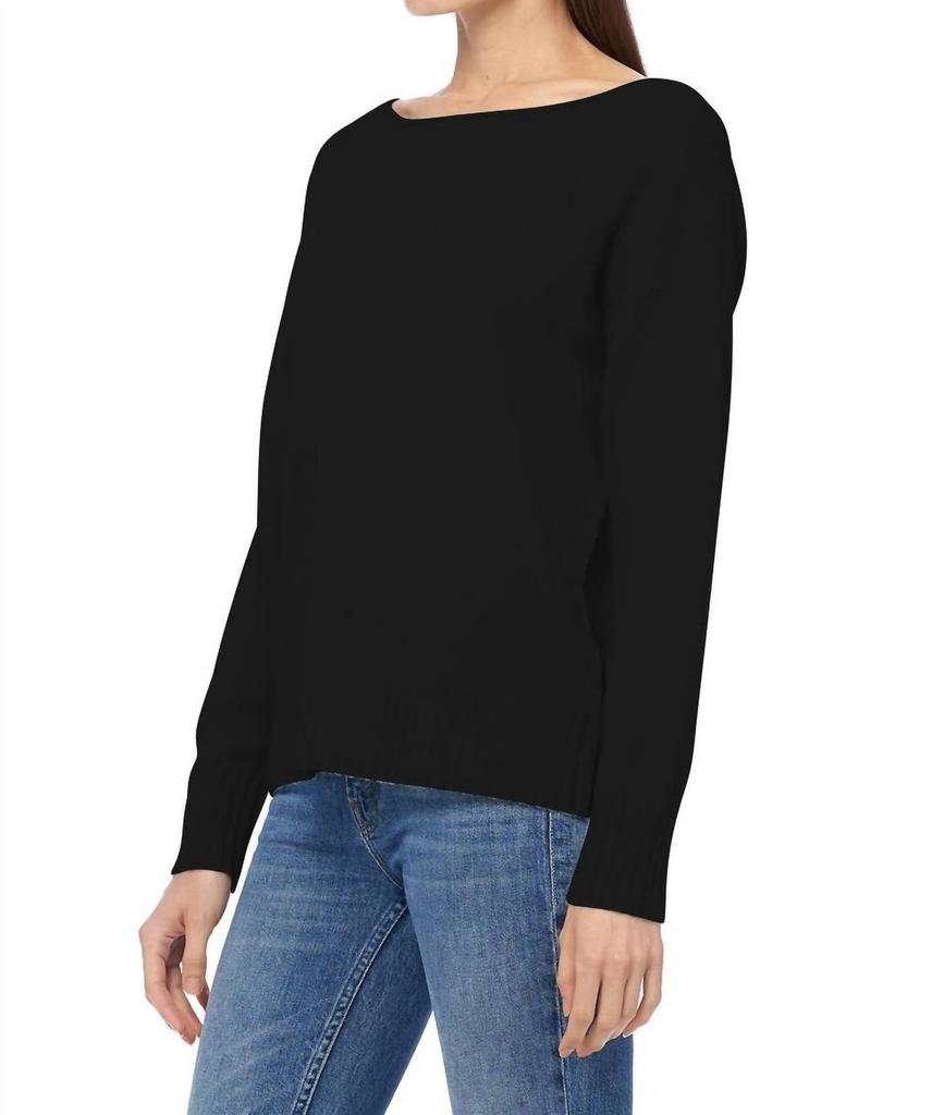 360 Cashmere Sadie Sweater In Navy