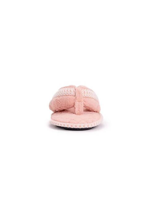 MUK LUKS Luks Womens Darlene Thong Slipper 4