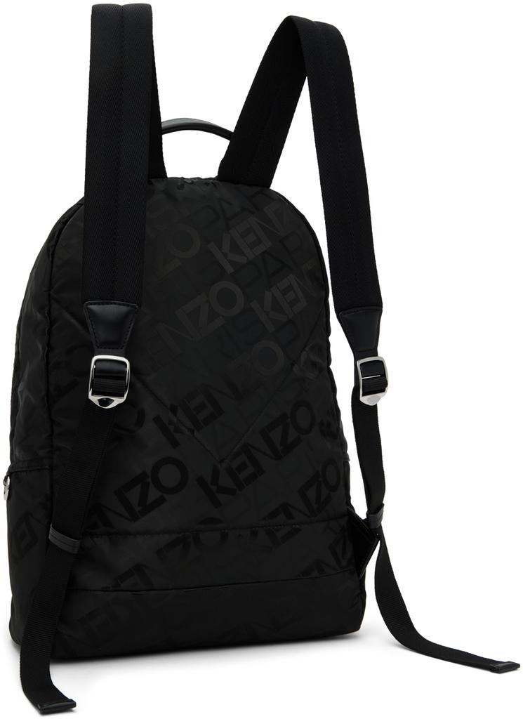 Black Kenzo Paris 'KENZOGRAM' Backpack – On Sale Now with Up