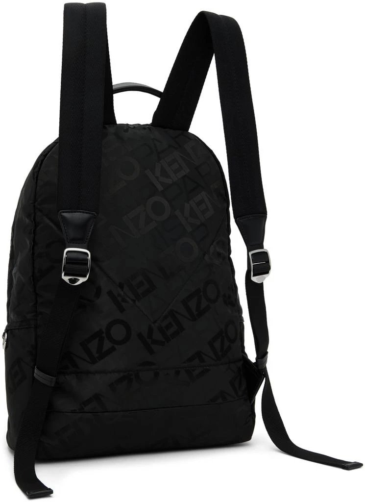 Kenzo Black Kenzo Paris 'KENZOGRAM' Backpack 3