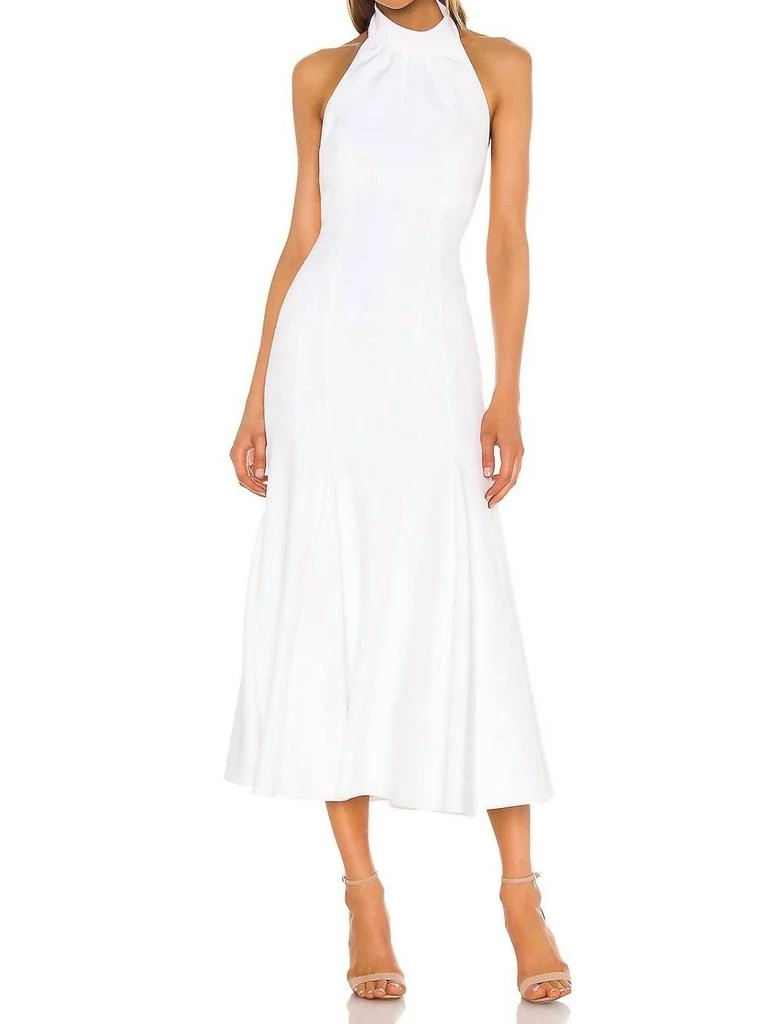 Milly Milly - Cady Penelope High Neck Halter Midi Dress 4