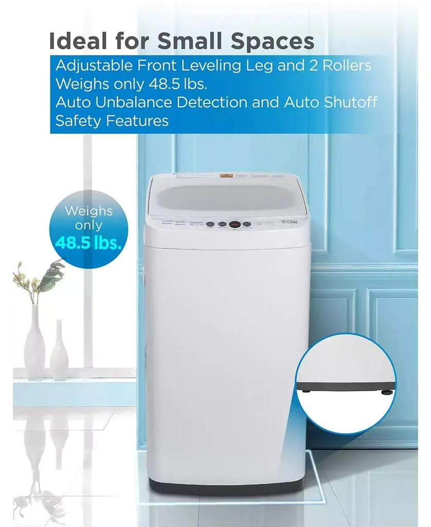 Commercial Care 0.9 Cu. Ft. Portable Washing Machine, Portable Clothes Washer 3 Water Levels 5