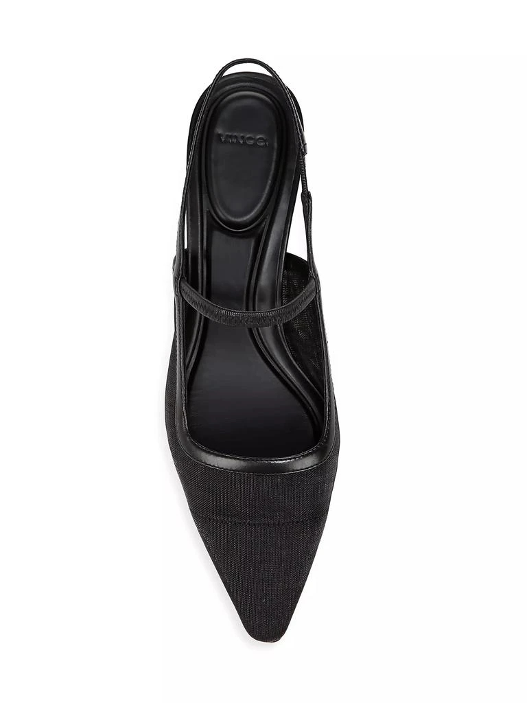 Vince Venice 45MM Mesh Slingback Pumps 4