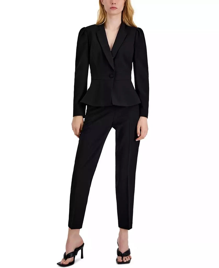 Tahari Belted Wrap Pant Suit 1
