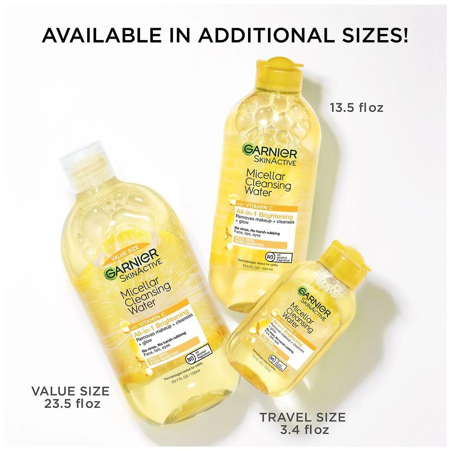 SkinActive Micellar Cleansing Water With Vitamin C 7