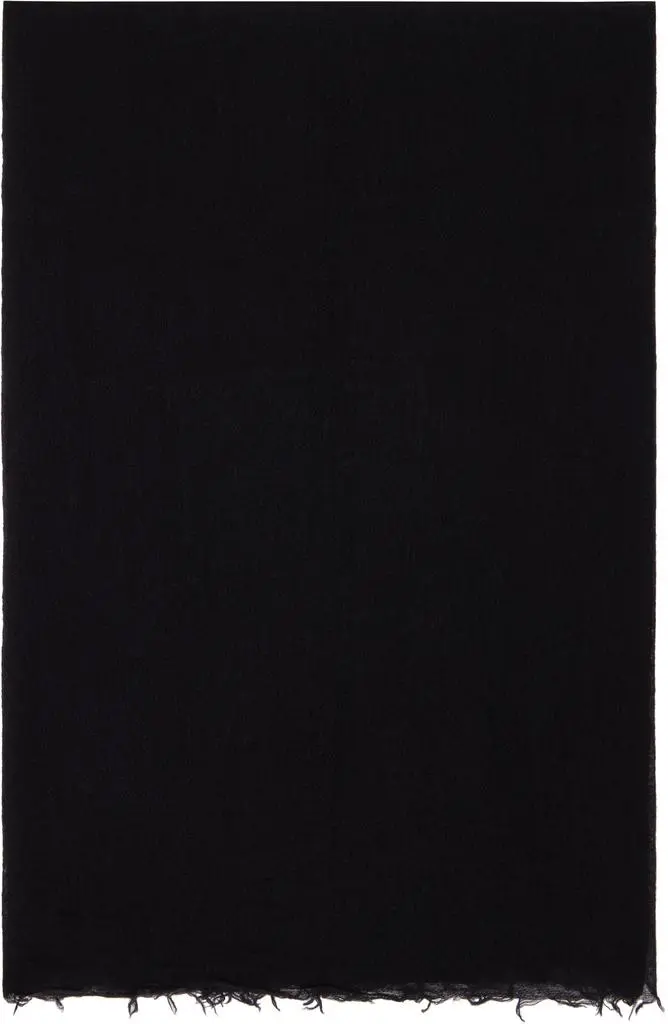 Rick Owens Black Tower Giglio Mega Scarf