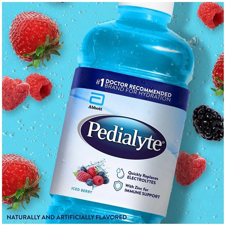 Pedialyte Electrolyte Drink Iced Berry 3