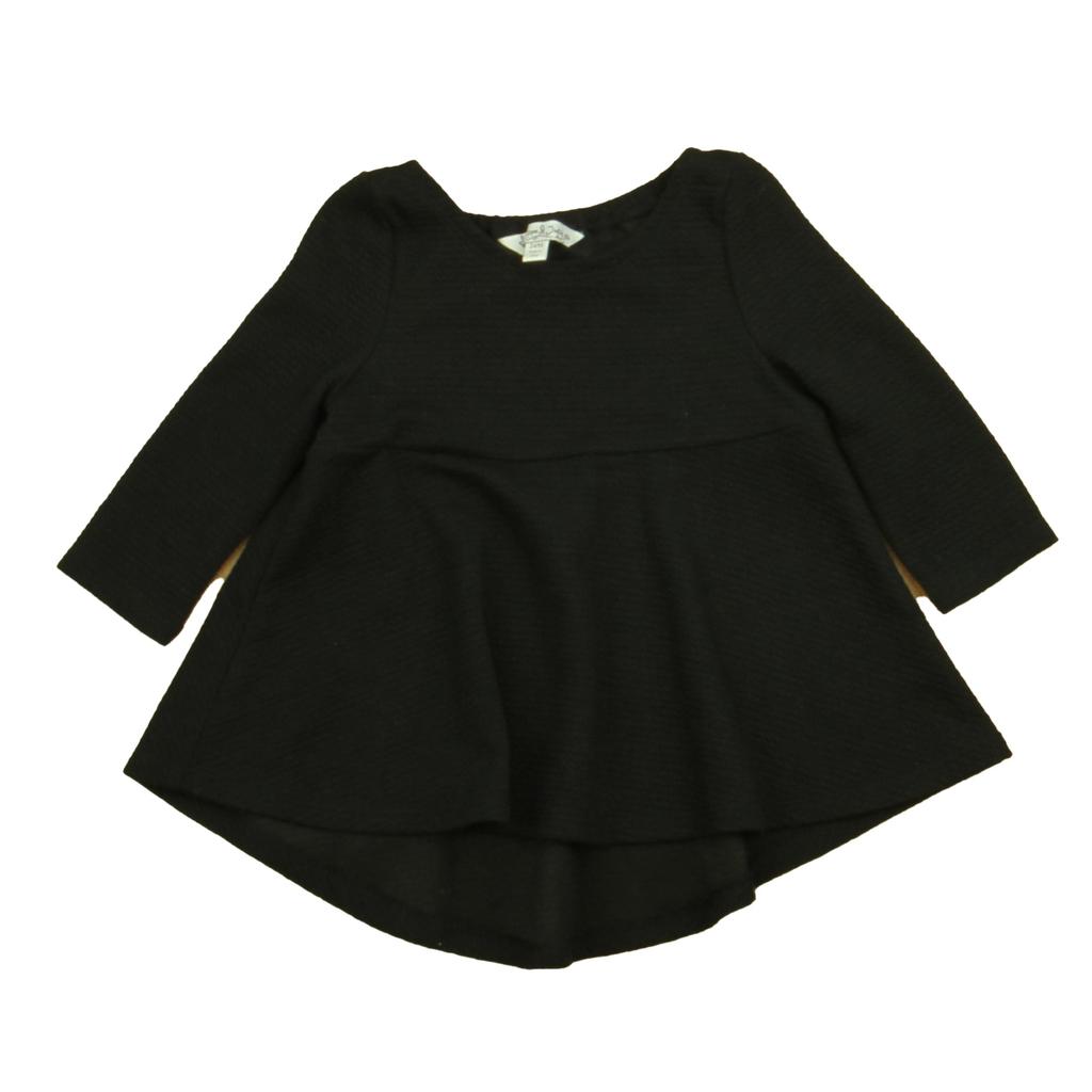 Pippa & Julie Girls Black Dress