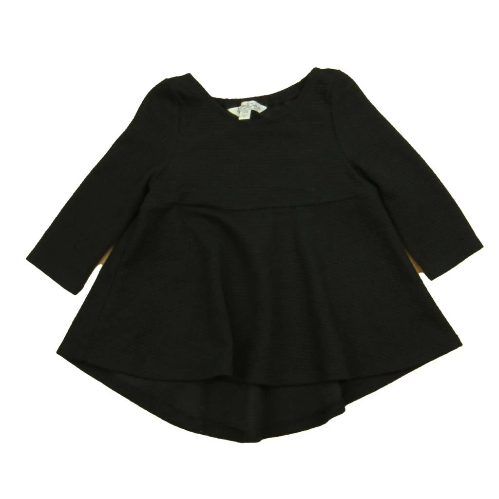 Pippa & Julie Girls Black Dress 1