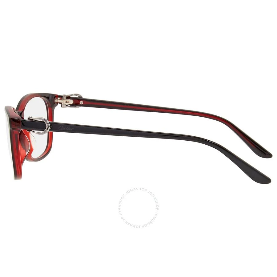 Cartier Demo Rectangular Ladies Eyeglasses CT0008OA 005 56 3