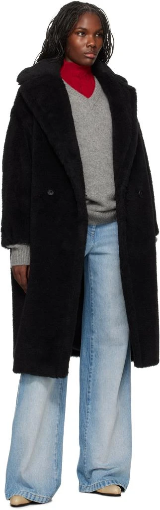 Max Mara Black Tedgirl Coat 5