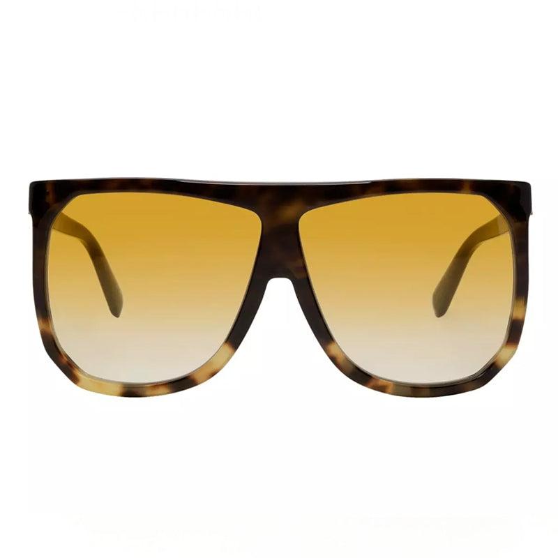 Loewe Loewe Square Full Rim, with a Dark Havana frame and Brown Gradient lens.