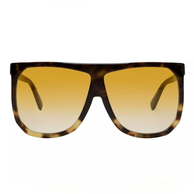 Loewe Loewe Square Full Rim, with a Dark Havana frame and Brown Gradient lens. 2