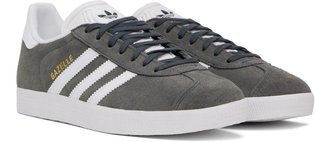 Adidas Gray Gazelle Sneakers 4