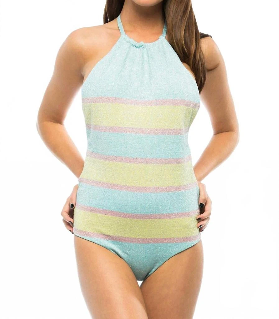 Beach Riot The Shine Bright Swimsuit In Glitzy