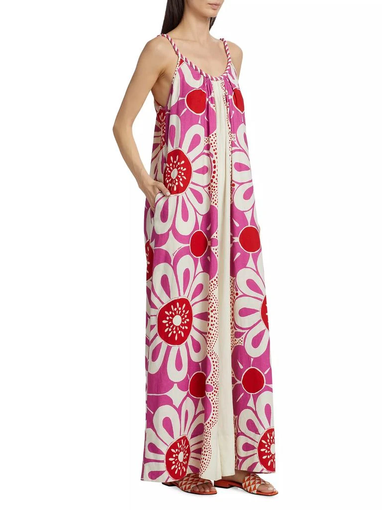 Farm Rio Maia Floral Shift Jumpsuit 4