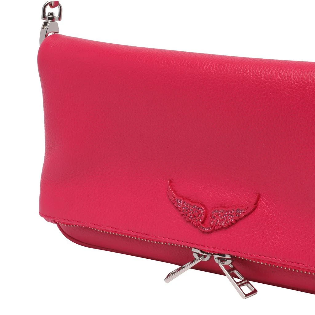 Zadig&Voltaire Zadig & Voltaire Logo-Plaque Clutch Bag 3