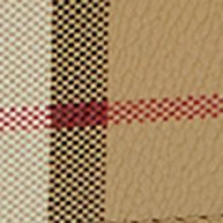 Burberry Leather and Check Reversible TB Belt 6
