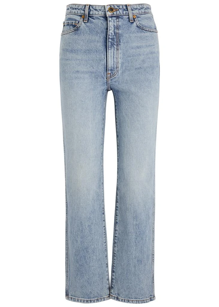 Khaite Abigail straight-leg jeans  1