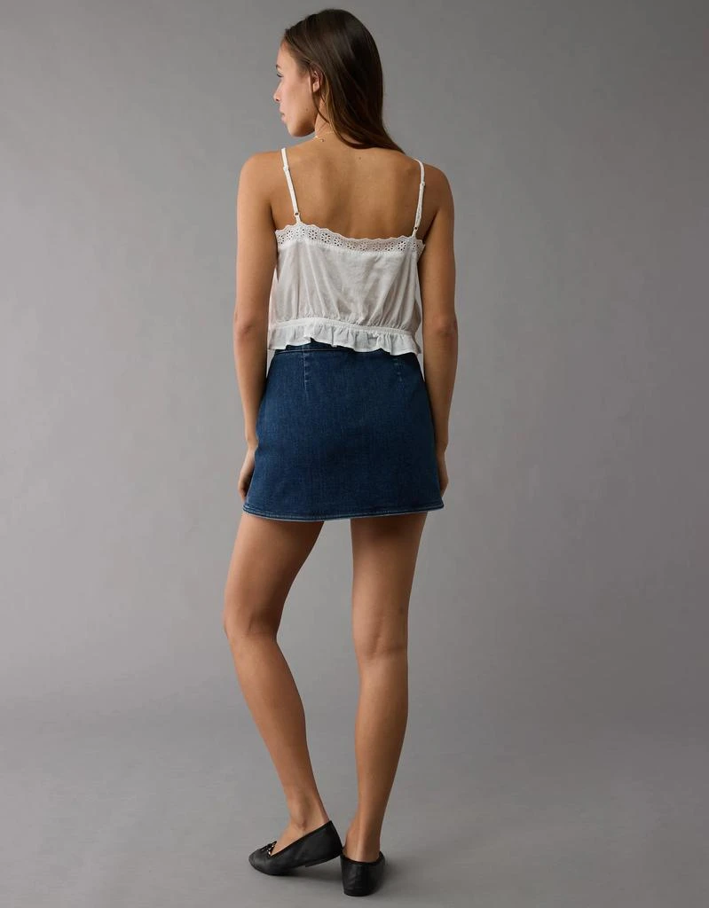 AE AE Next Level High-Waisted Denim Skort 5