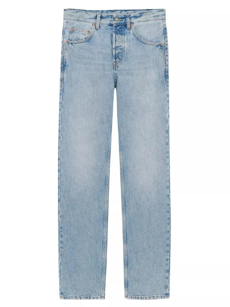 Yves Saint Laurent Long Baggy Jeans in Denim 1