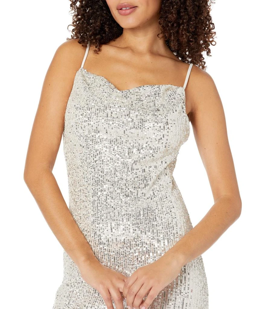 Bebe Sequin Mesh Dress 3