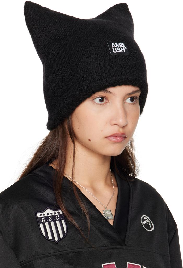 Ambush Black Rave Beanie