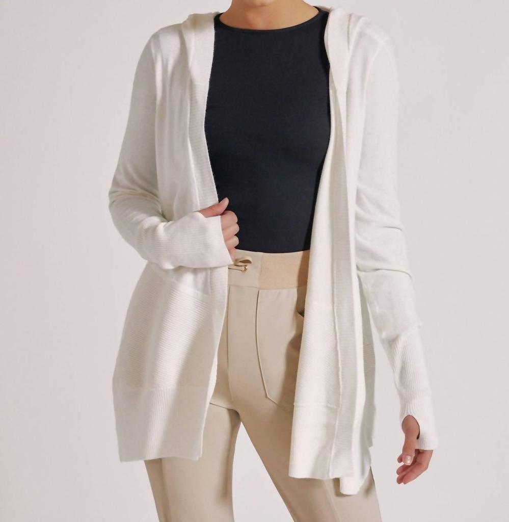 Blanc Noir Blanc Noir - Hooded Portola Cardigan