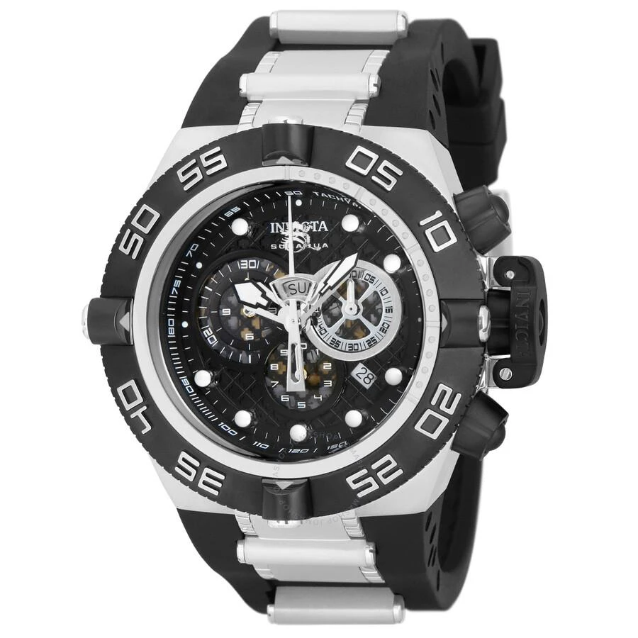 Invicta Subaqua Noma IV Black Dial Chronograph Stainless Steel Men's Watch 6564 1