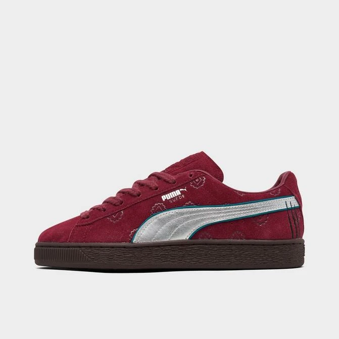 Puma Big Kids' Puma x One Piece Suede Red Hair Pirates Casual Shoes 1