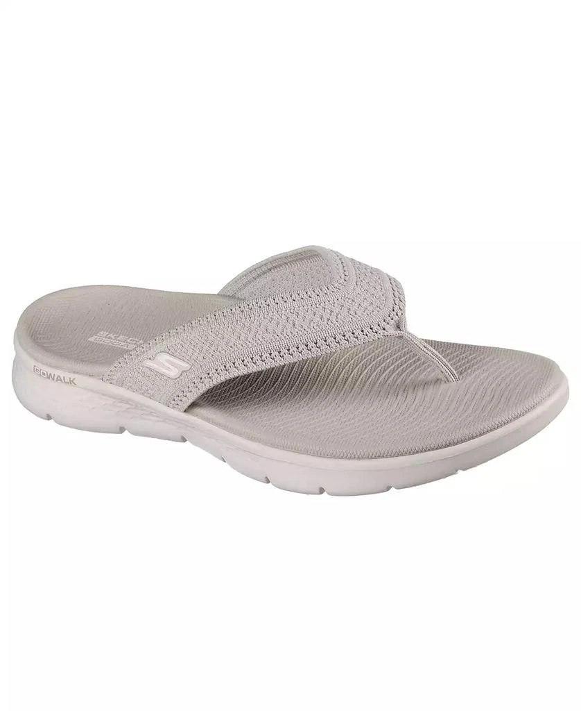 SKECHERS Women's Go Walk Flex Flip-Flop Thong Sandals from Finish Line 1
