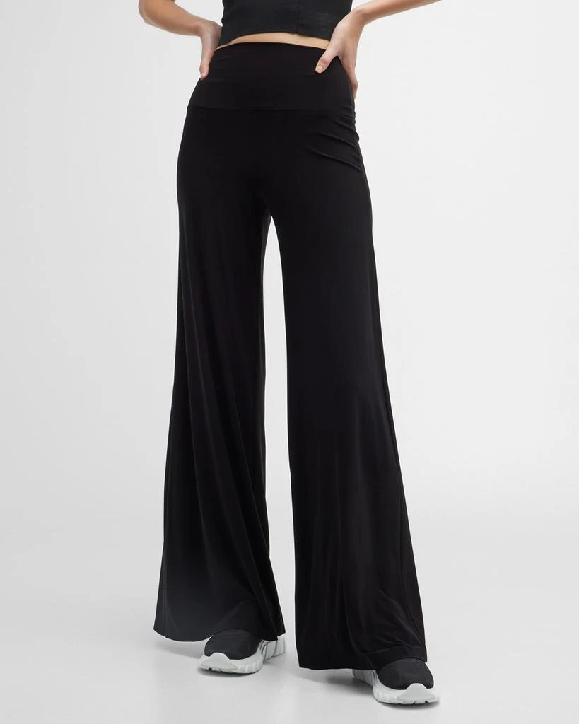 Norma Kamali Elephant Wide-Leg Pants 6
