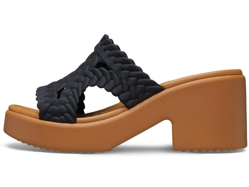 Crocs Brooklyn Woven Slide Heels 4