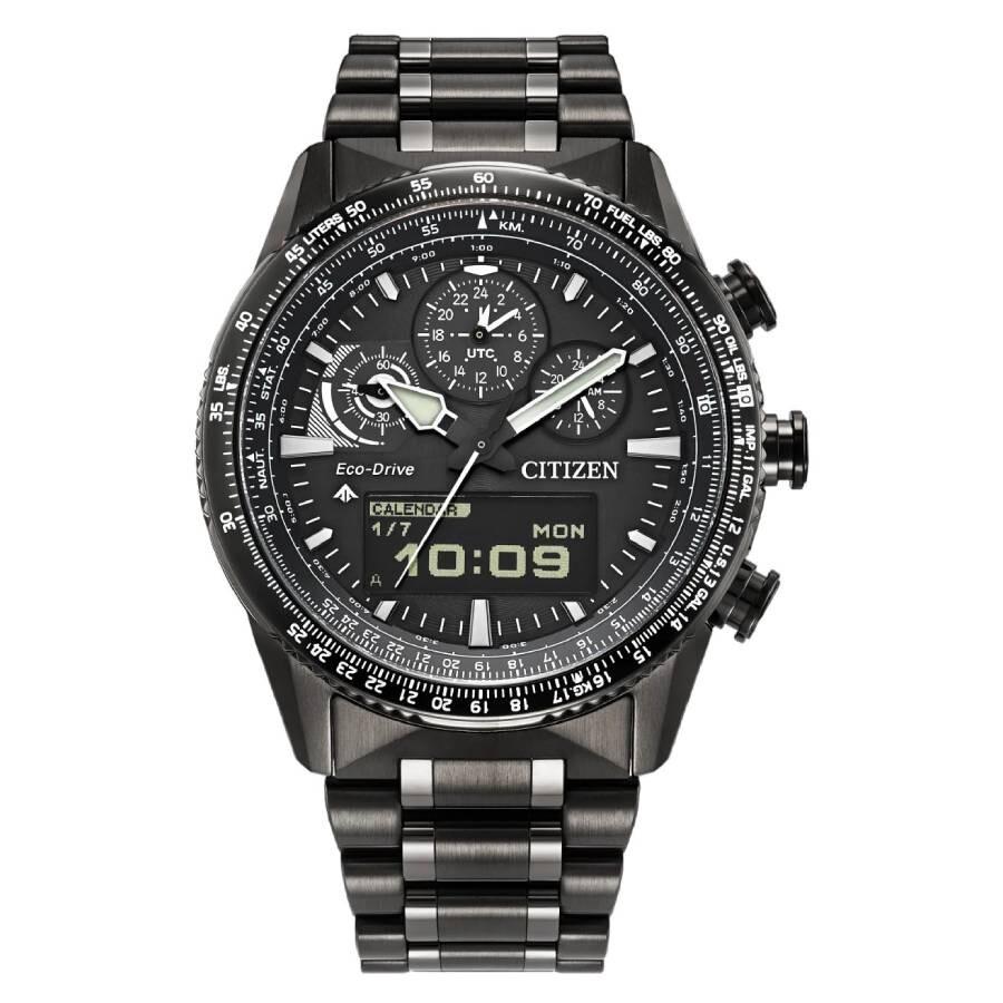 Citizen Promaster Skyhawk U830 Analog-Digital Black Dial Men's Watch JV2005-58E