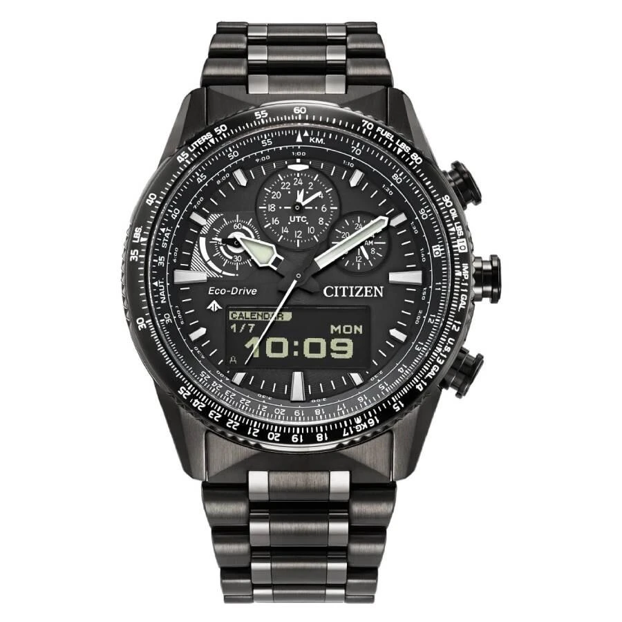 Citizen Promaster Skyhawk U830 Analog-Digital Black Dial Men's Watch JV2005-58E 1