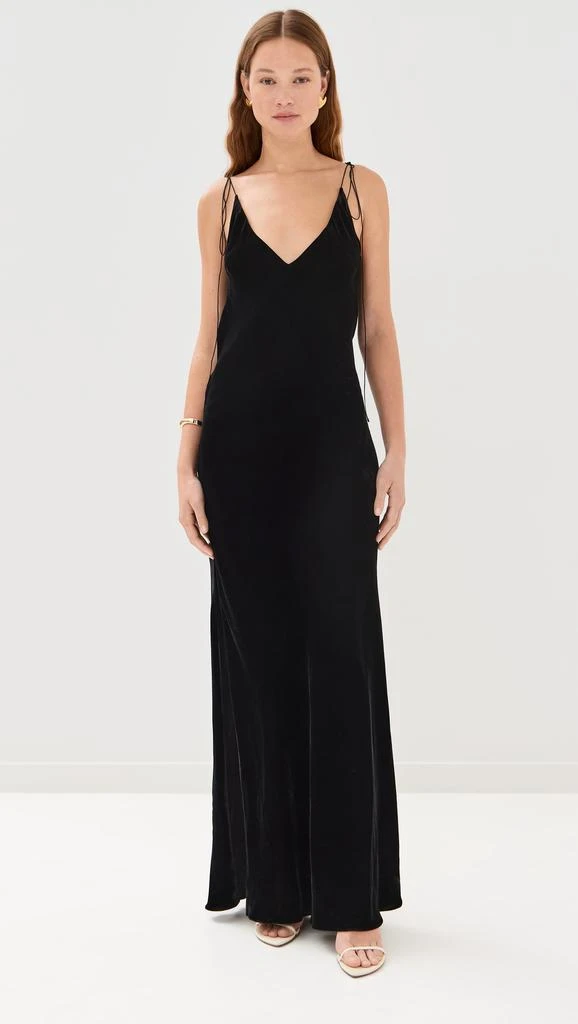 Anna October Jules Velvet Maxi Dress 6