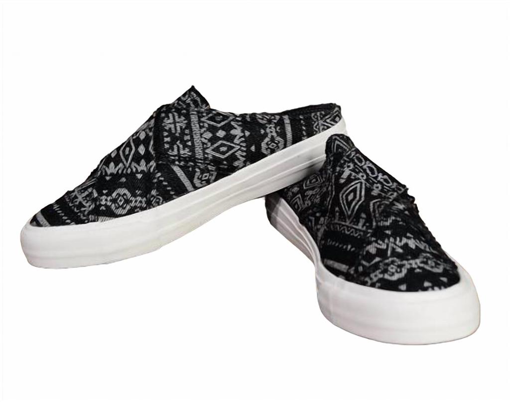 Very G Women's Yazmin Slip On With Velcro Closure In Black