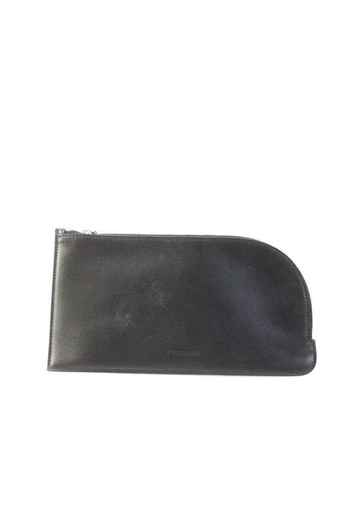 Everlane Womens The Italian Leather Sling  Black 1