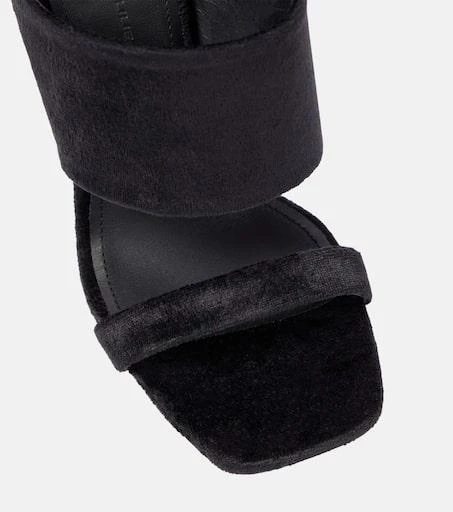 Rick Owens Cantilever suede mules 5